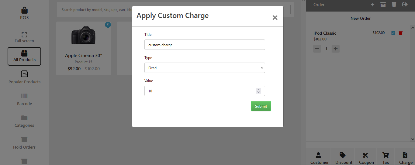1 charge pos