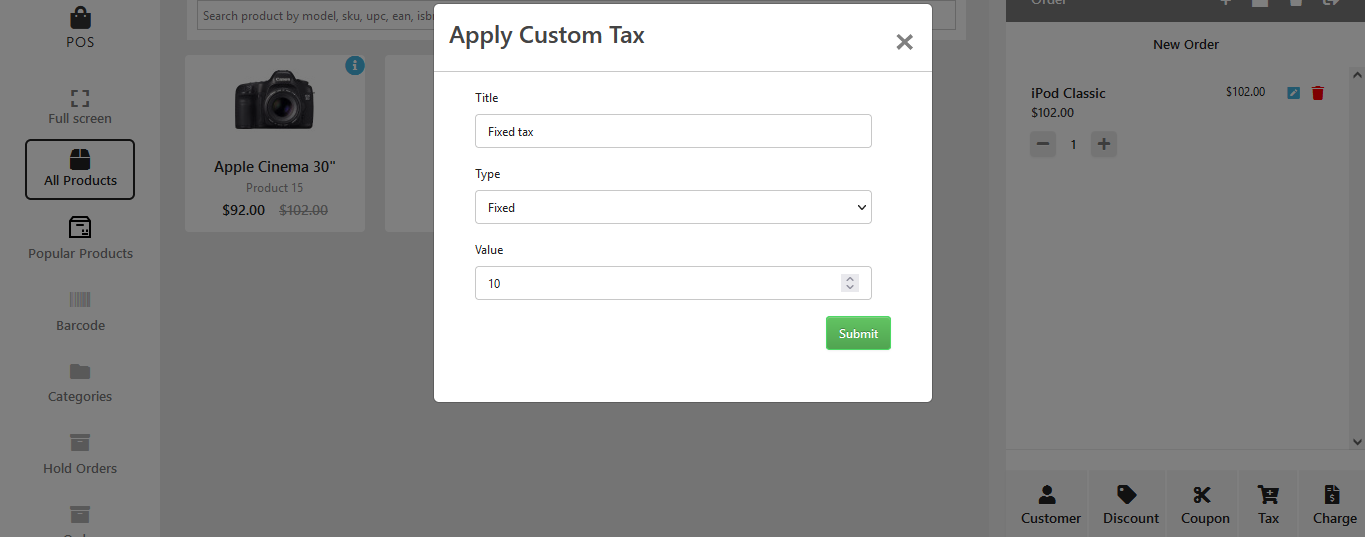 1 tax pos
