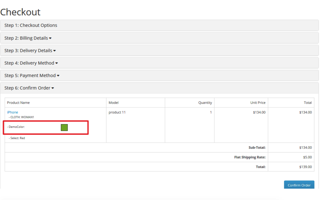 OpenCart Product Option Image 8