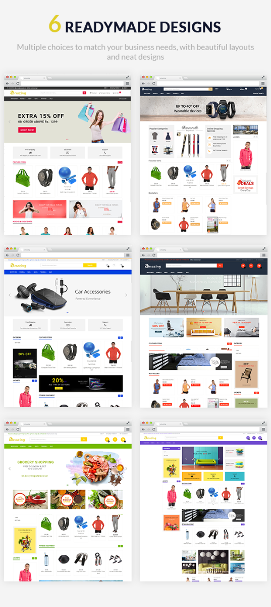 Amazing - Responsive Magento 2 Theme 2