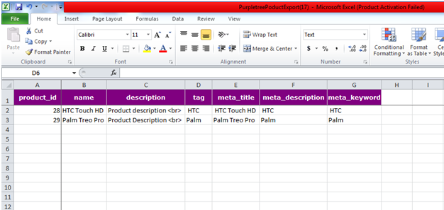 Update Seller products General Tab