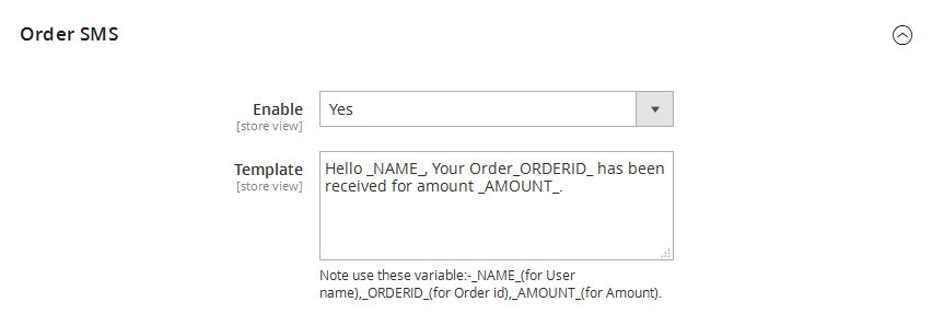 SMS for Magento 2 2