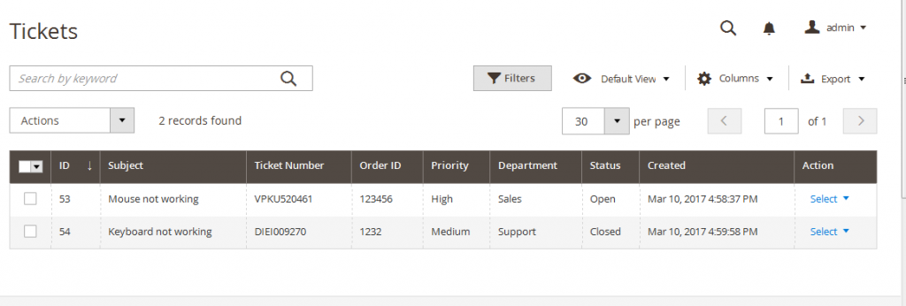 Support Desk / Helpdesk for Magento 2 5