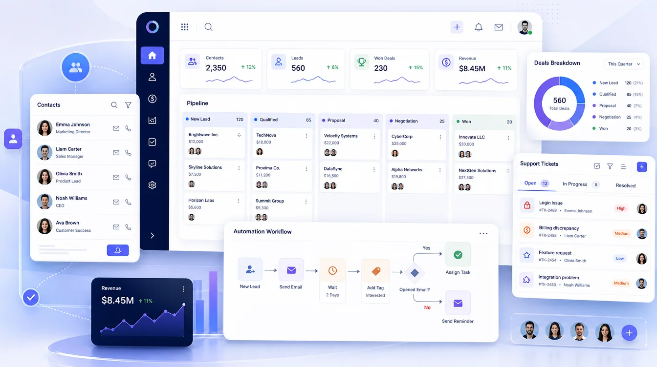 Custom CRM Solutions