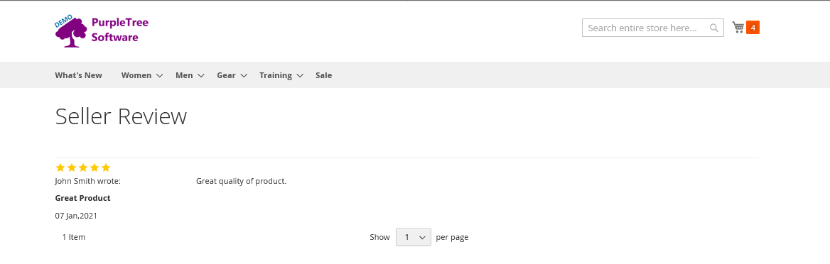 Review Descriptions