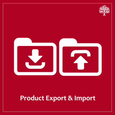 Product Bulk Export and Import