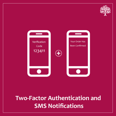 2 Factor Authentication, Login by Mobile, Checkout OTP and SMS Notifications