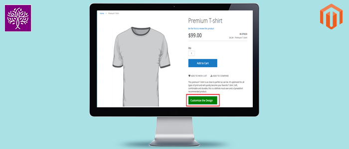 How Customize the Design work from Product page