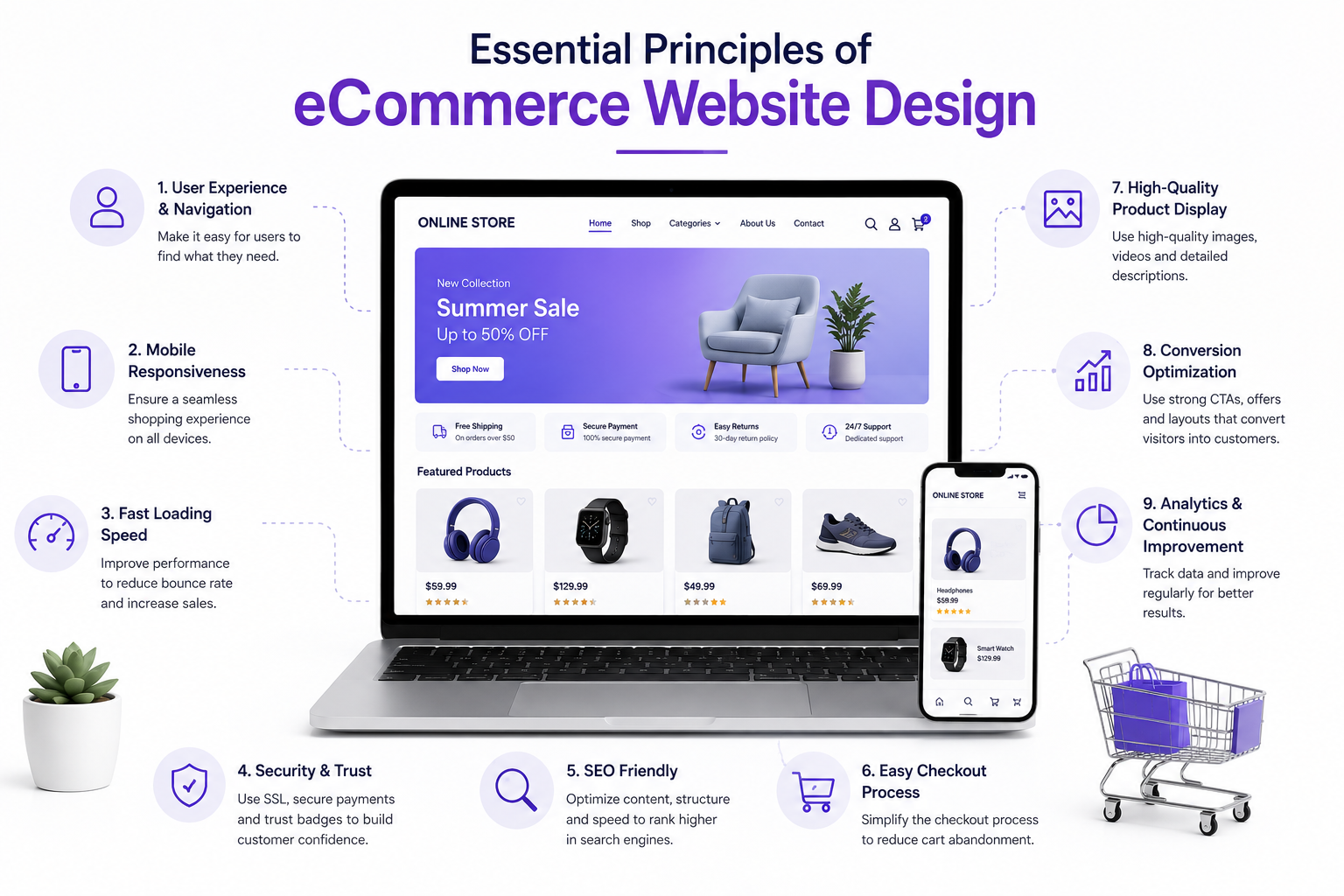 Essential principles of eCommerce website design