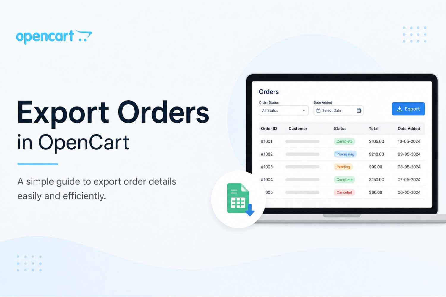 OpenCart Order Export Guide for Store Owners