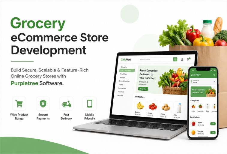 Grocery eCommerce Store Development Services | Purpletree Software