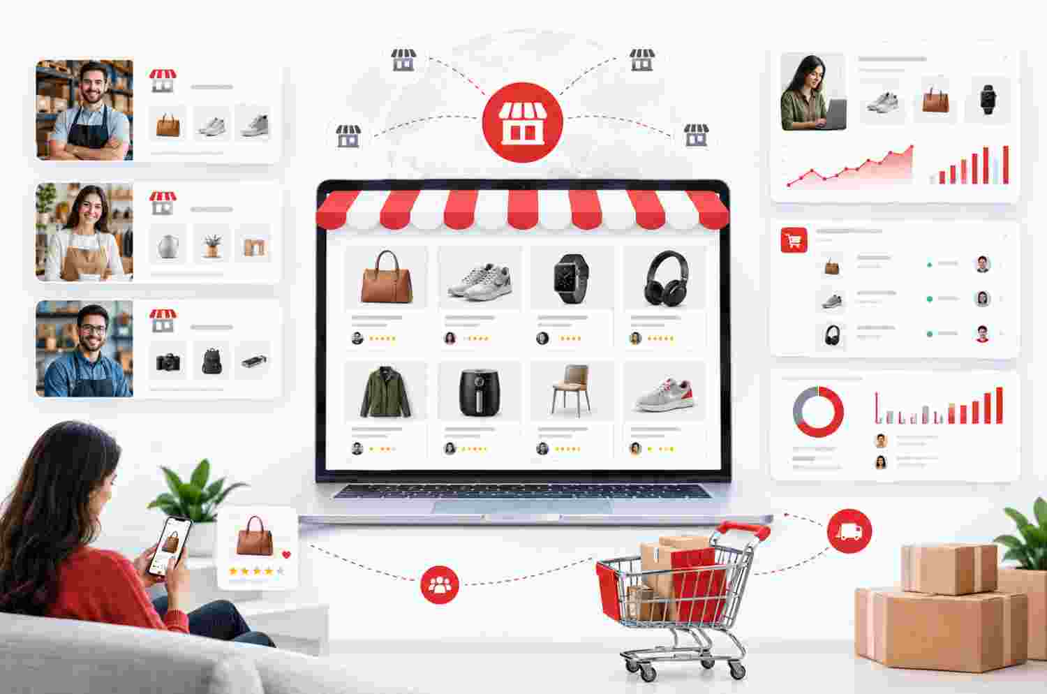 Build a Scalable Ecommerce Marketplace with Magento 2 Multi-Vendor