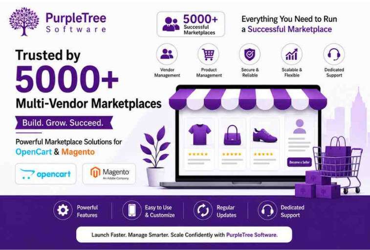 PurpleTree Software: Trusted by 5000+ Multi-Vendor Marketplaces Worldwide