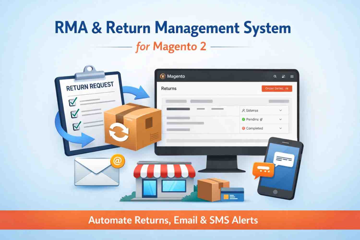 End-to-End Product Return and Refund Management (RMA) Solution for Magento 2
