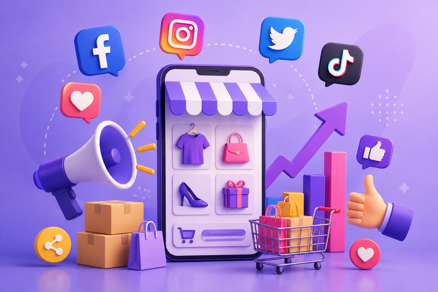 Social media can boost your online sales!