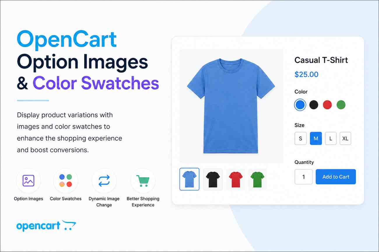 OpenCart Option Images and Color Swatches: Features, Benefits, and Usage Guide