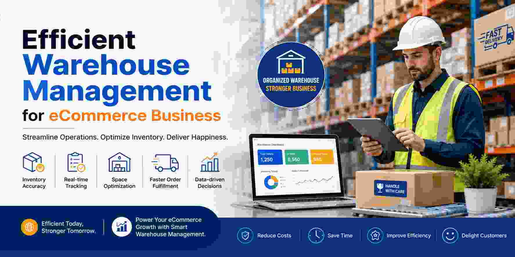Efficient warehouse management for eCommerce business
