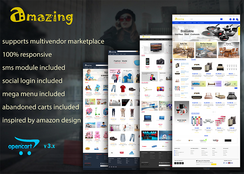 1 opencart theme