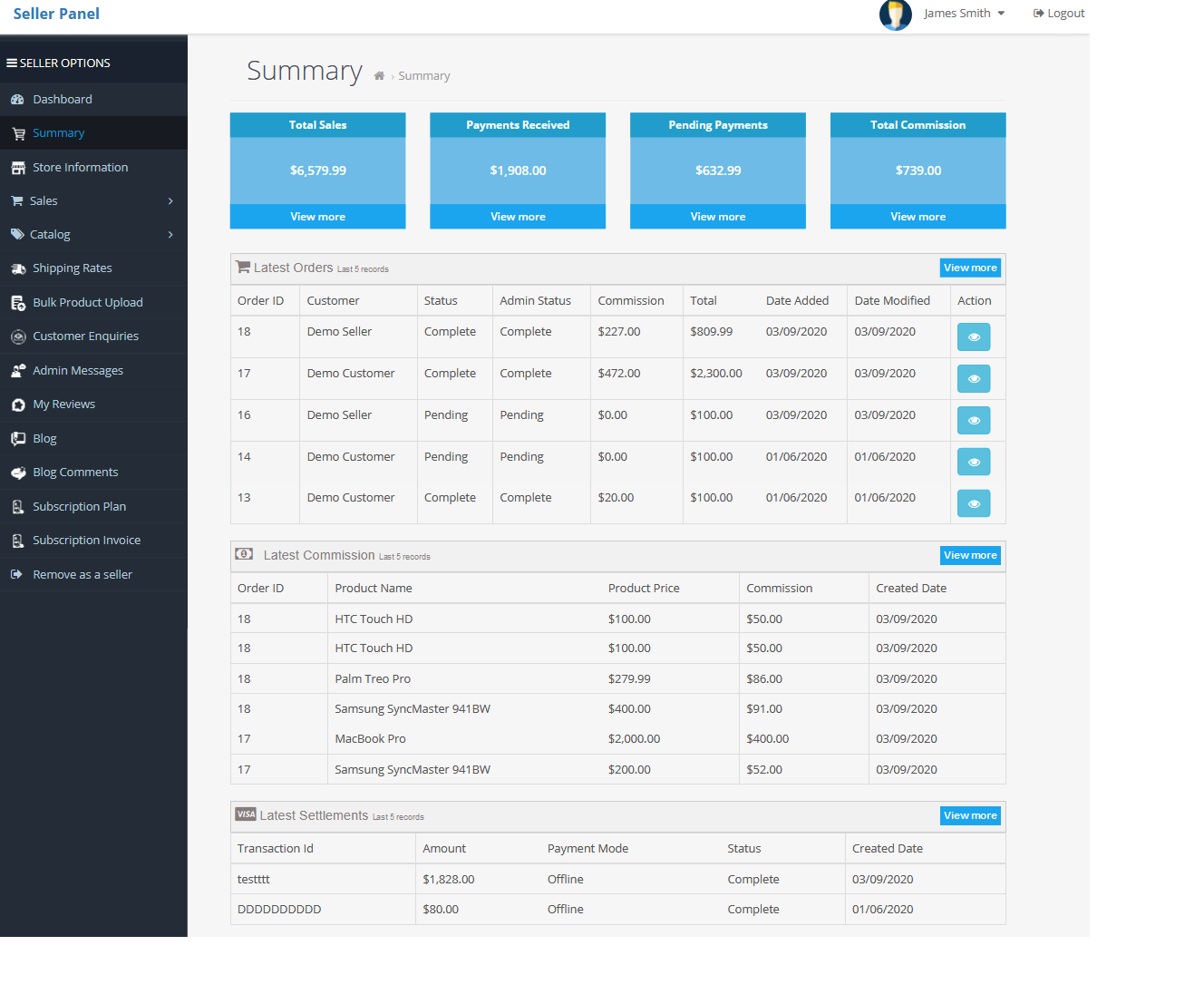 2 multi vendor opencart