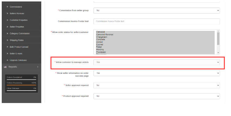 2 order status