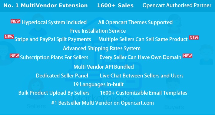 opencart multi vendor info