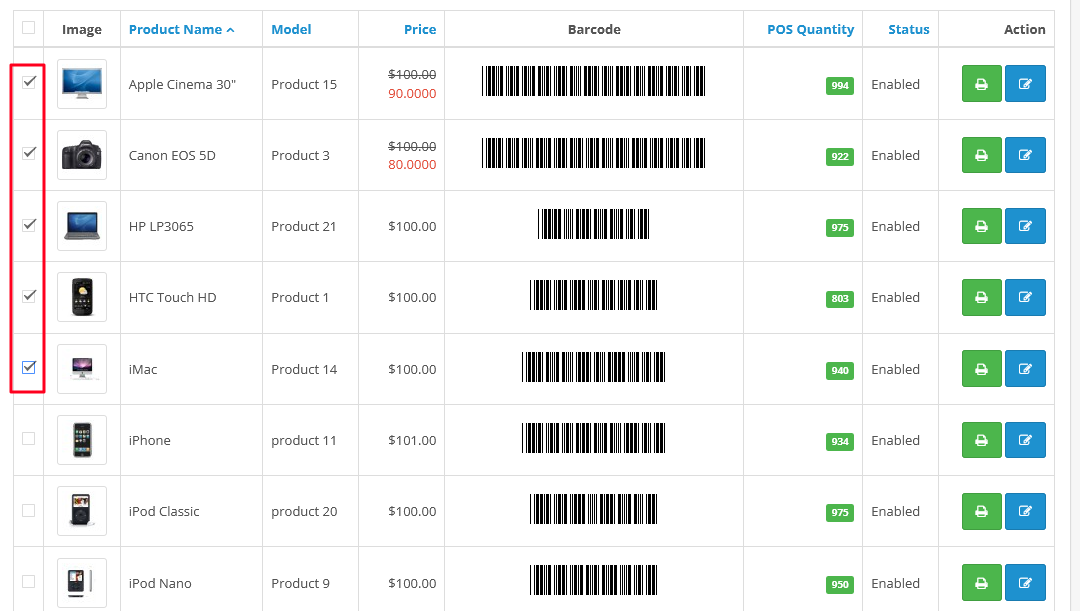 5 pos opencart