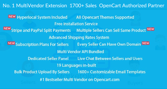 Top MultiVendor Extension