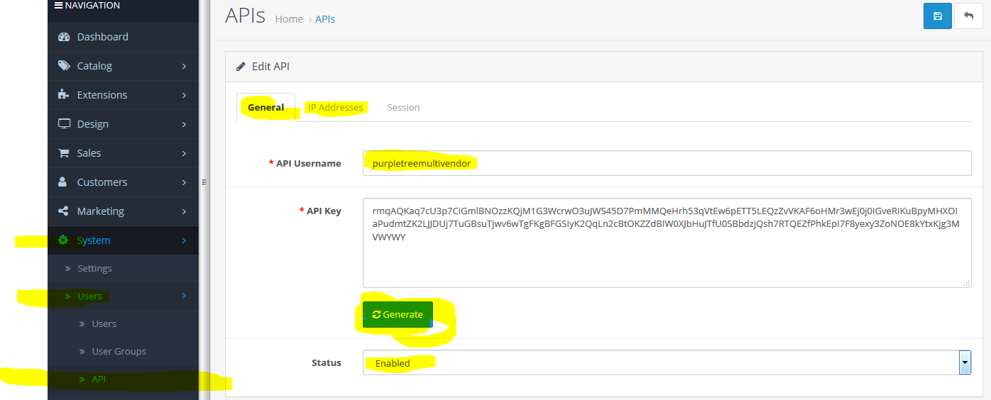 1 api 1 api