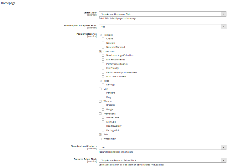 3 config option