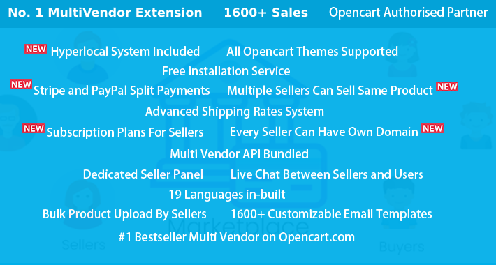 opencart multi vendor